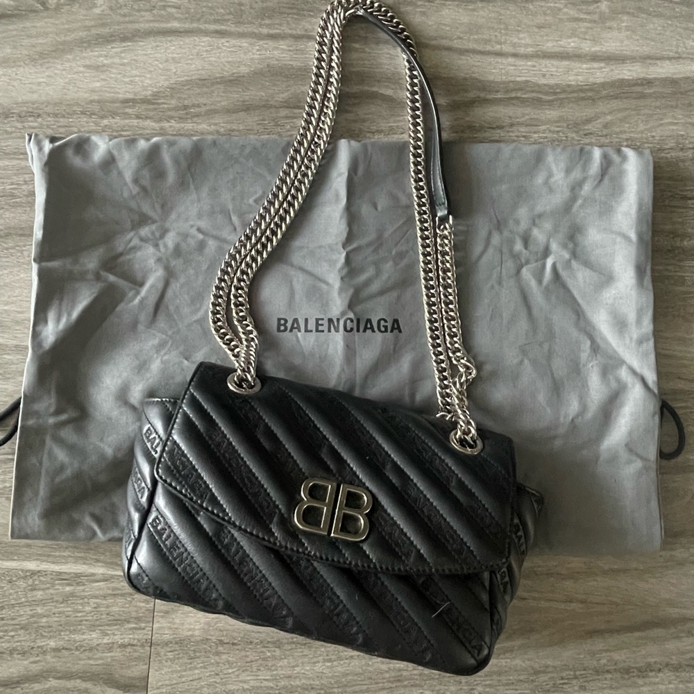 SOLD —  Balenciaga BB Chain Shoulder Bag